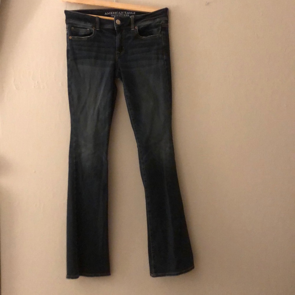 American eagle kick boot jean. size 4